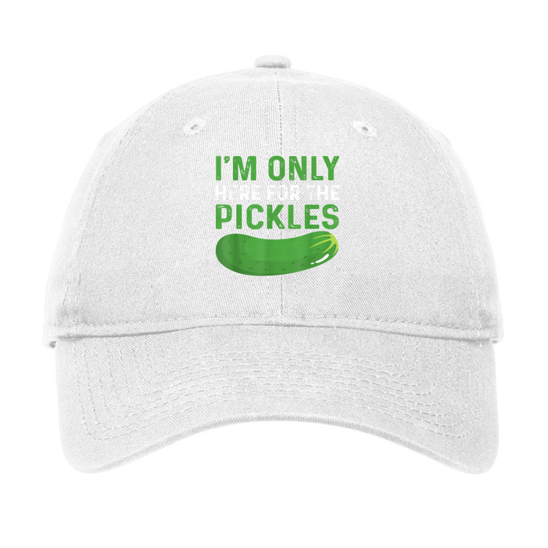 Funny Pickles Design Vegetable Snacks Saying Pickle T Shirt Adjustable Cap by tandonwelters | Artistshot