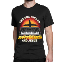 Runner Run Runner This Girl Runs On Synthesizer And Jesus Gift158 Run Classic T-shirt | Artistshot