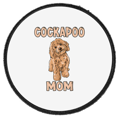 Cute Cockapoo Dog Illustration Cockapoo Mom Owner Love T Shirt Round ...