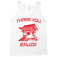 Chinese Take Out Thank You Enjoy Tee Costume Tank Top Tank Top | Artistshot