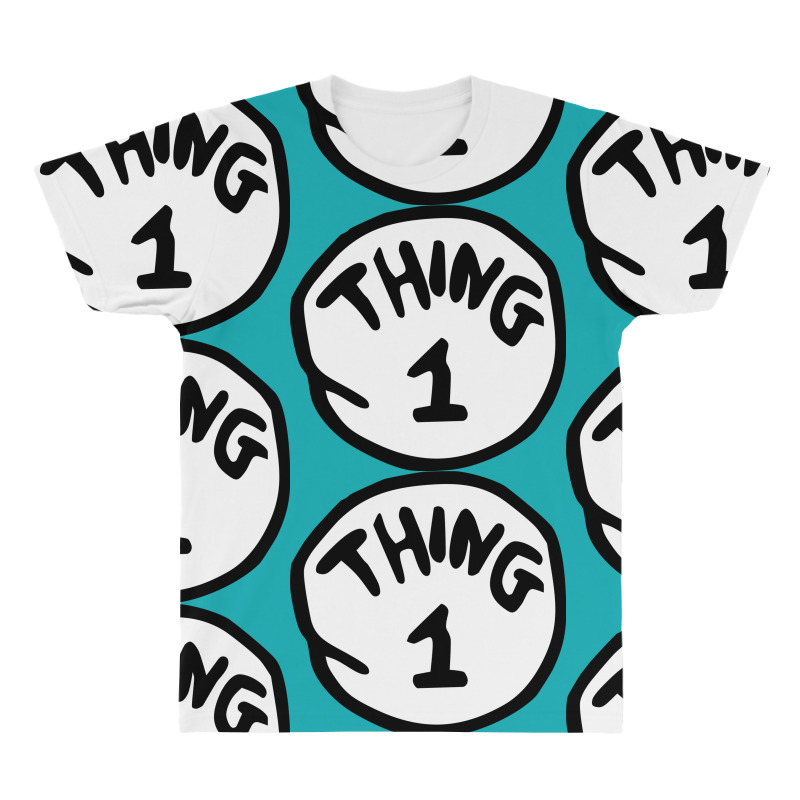 Thing 1 All Over Men's T-shirt | Artistshot