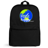 Quotes Single Happy Backpack | Artistshot