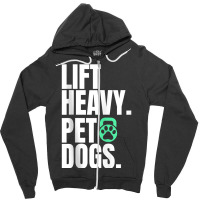 Funny Lift Heavy Pet Dogs Gym Workout Fitness Gift Tank Top Zipper Hoodie | Artistshot