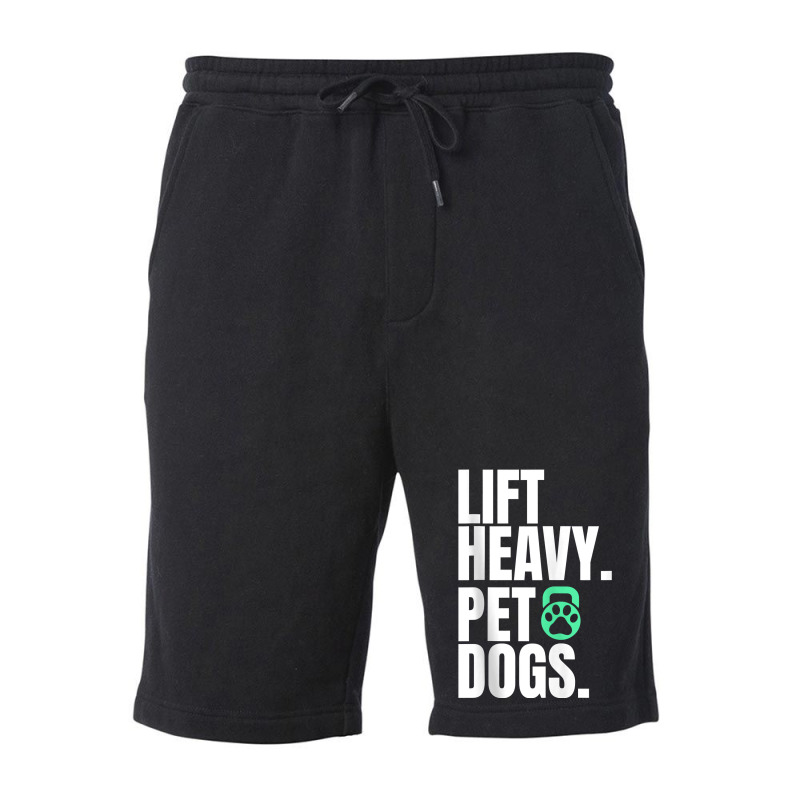 Funny Lift Heavy Pet Dogs Gym Workout Fitness Gift Tank Top Fleece Short | Artistshot