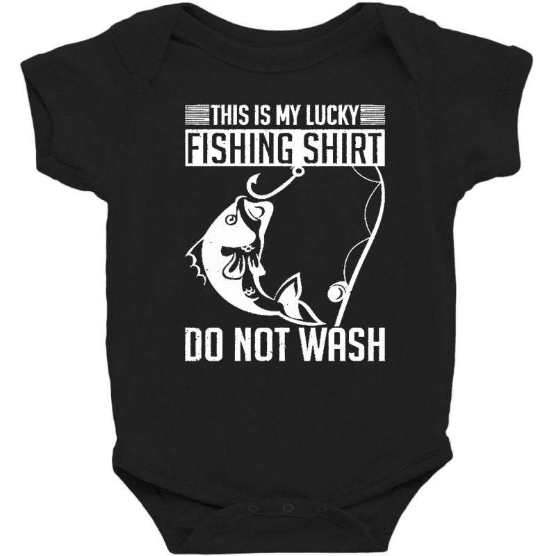 Fishing T  Shirt Fisherman Angle Fish Angling Funny Fishing T  Shirt Baby Bodysuit by freddy08359 | Artistshot