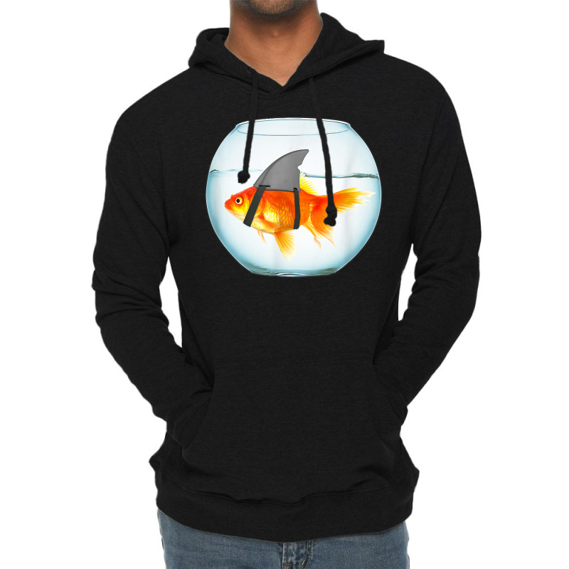 Function   Goldfish Shark Fin Fashion T Shirt Lightweight Hoodie | Artistshot