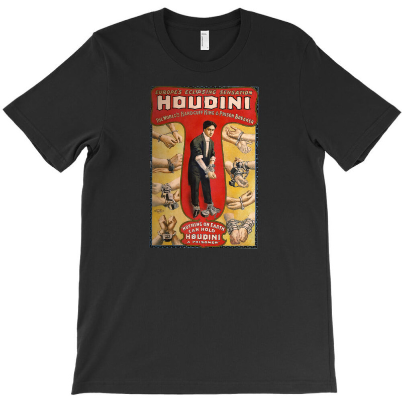 Houdini Magician T-Shirt by ipahros | Artistshot