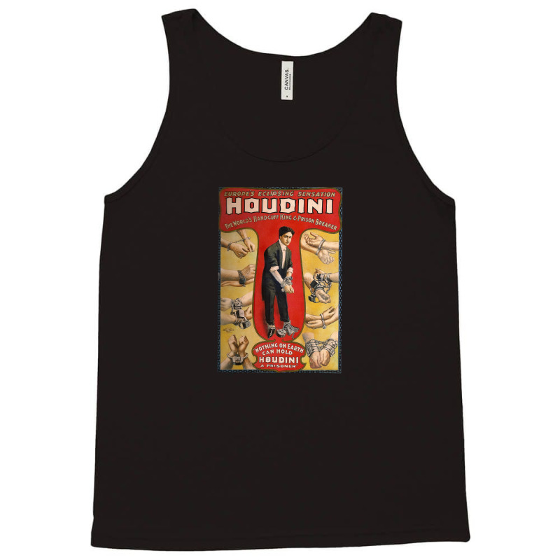 Houdini Magician Tank Top by ipahros | Artistshot