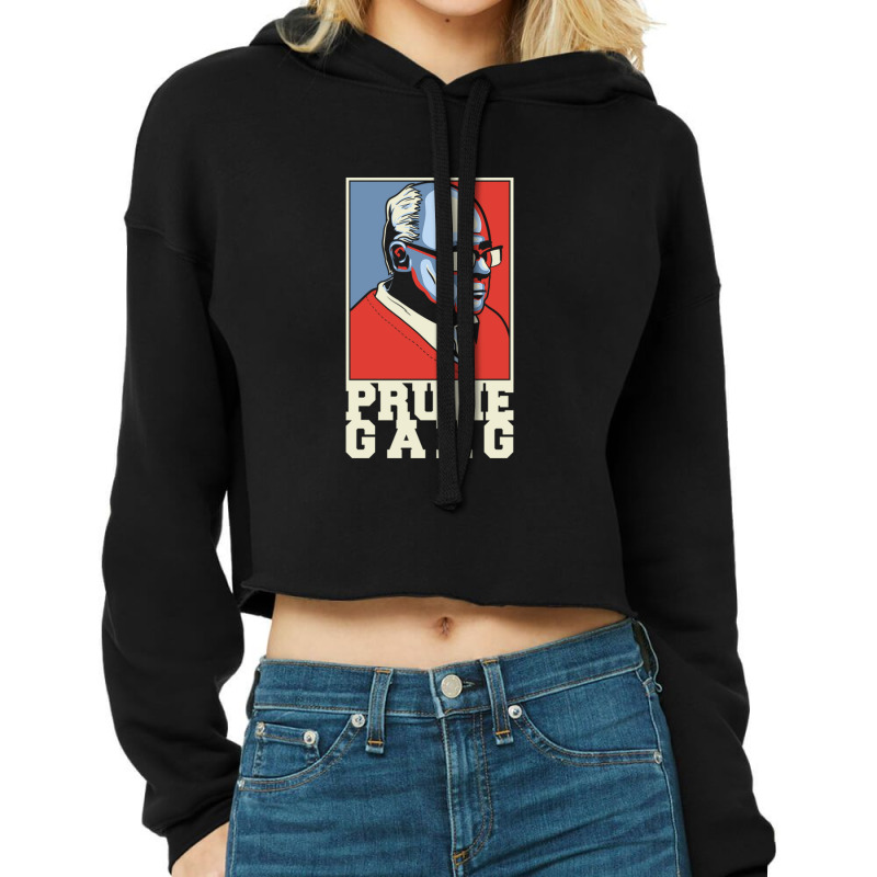 Eugene Prunegang Cropped Hoodie by viaceu | Artistshot