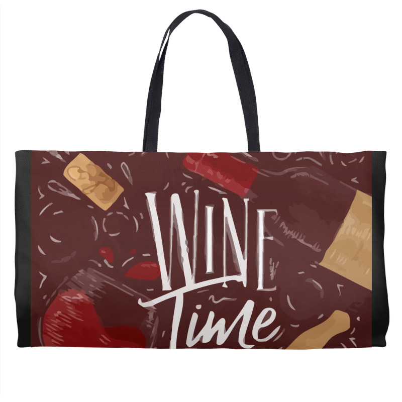 Drinks Illustration Art Vintage Weekender Totes | Artistshot