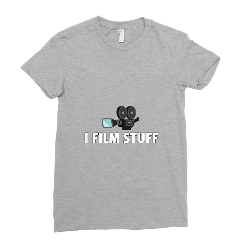 Filmmaker Film Director Filming Filmmaking Ladies Fitted T-Shirt by kabelistrik | Artistshot