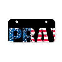 Pray For 45 President Trump Bicycle License Plate | Artistshot