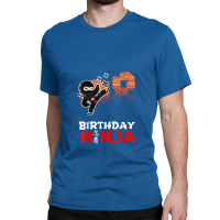 8 Year Old Ninja Birthday Party   Eight Birthday Ninja Party Classic T-shirt | Artistshot