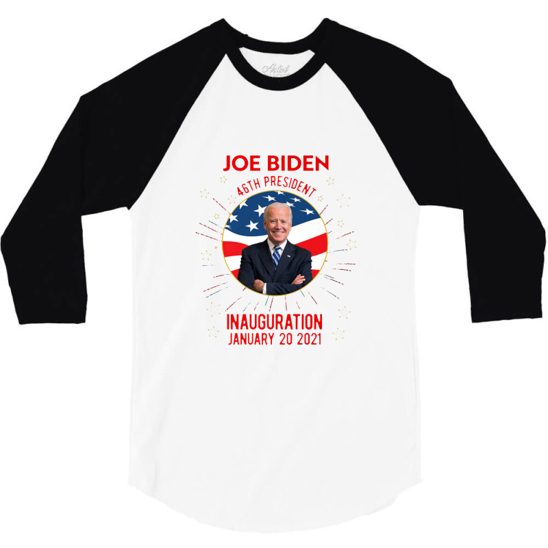 President Joe Biden Kamala Elected Inauguration 2021 3/4 Sleeve Shirt | Artistshot