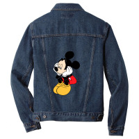 Mouse Pattern Men Denim Jacket | Artistshot