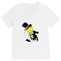 Mr Tweety V-neck Tee | Artistshot