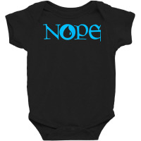 Nope  Dark Blue Magic  Island Mana Symbol T Shirt Baby Bodysuit | Artistshot