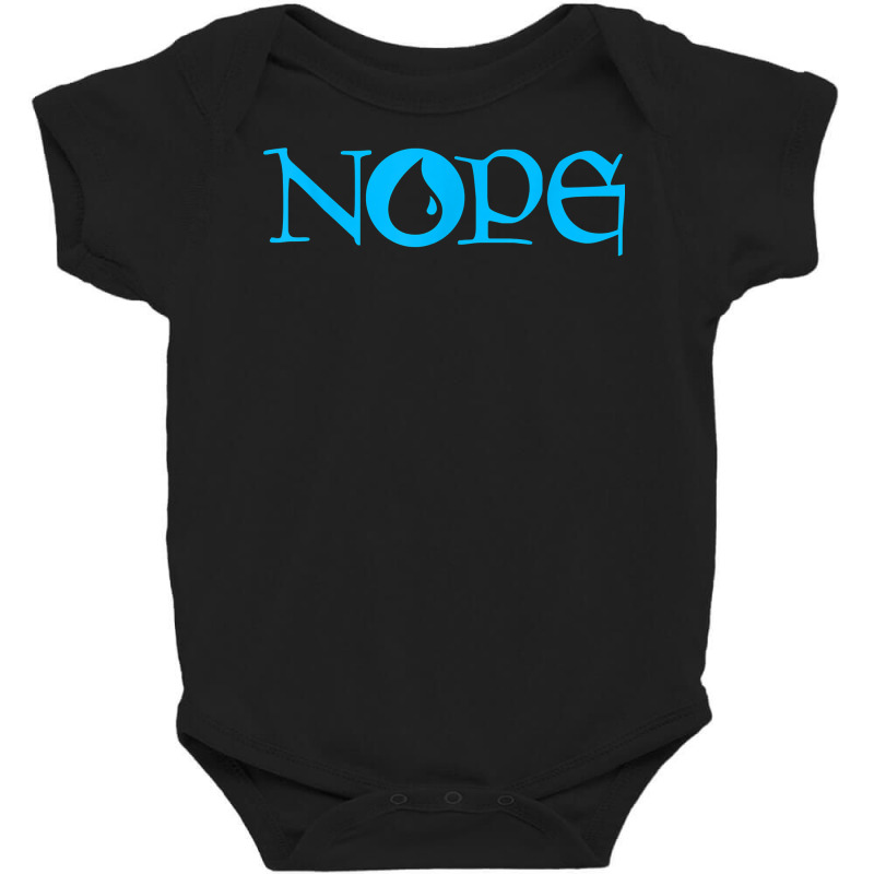 Nope  Dark Blue Magic  Island Mana Symbol T Shirt Baby Bodysuit by abdurrehmancappucci | Artistshot