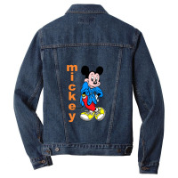 New Style Mouse Men Denim Jacket | Artistshot