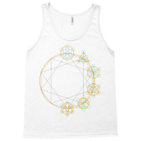 Platonic Solids   Sacred Geometry Festival Tank Top Tank Top | Artistshot