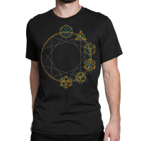 Platonic Solids   Sacred Geometry Festival Tank Top Classic T-shirt | Artistshot