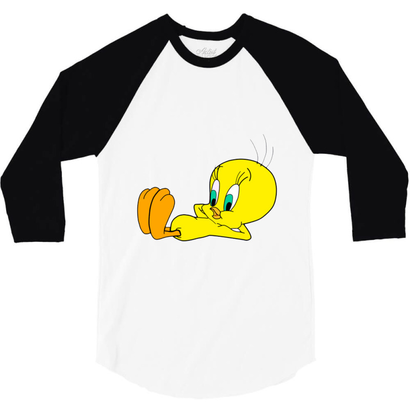 Tweety Bird 3/4 Sleeve Shirt by kurangayang | Artistshot