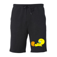 Tweety Bird Fleece Short | Artistshot