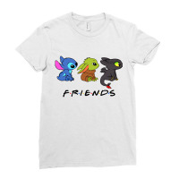 Baby Yoda And Cute Overload Babies Friends Ladies Fitted T-shirt | Artistshot