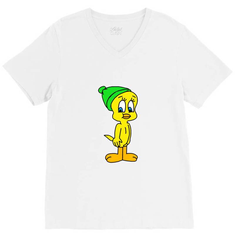 Tweety Bird V-Neck Tee by kurangayang | Artistshot