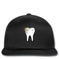 Flower Tooth Dentist Dental Hygienist Oral Hygiene Assistant Printed Hat | Artistshot