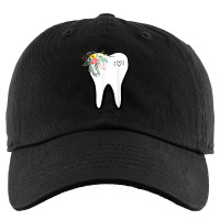 Flower Tooth Dentist Dental Hygienist Oral Hygiene Assistant Kids Cap | Artistshot