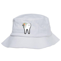 Flower Tooth Dentist Dental Hygienist Oral Hygiene Assistant Bucket Hat | Artistshot