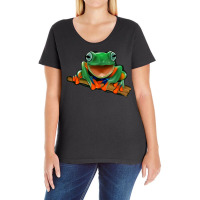 Frog Ladies Curvy T-shirt | Artistshot