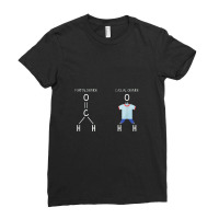 Formaldehyde Casual Dehyde   Chemistry Ladies Fitted T-shirt | Artistshot