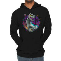 Rad Velociraptor Lightweight Hoodie | Artistshot