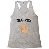 Tea Rex Illustration Racerback Tank | Artistshot