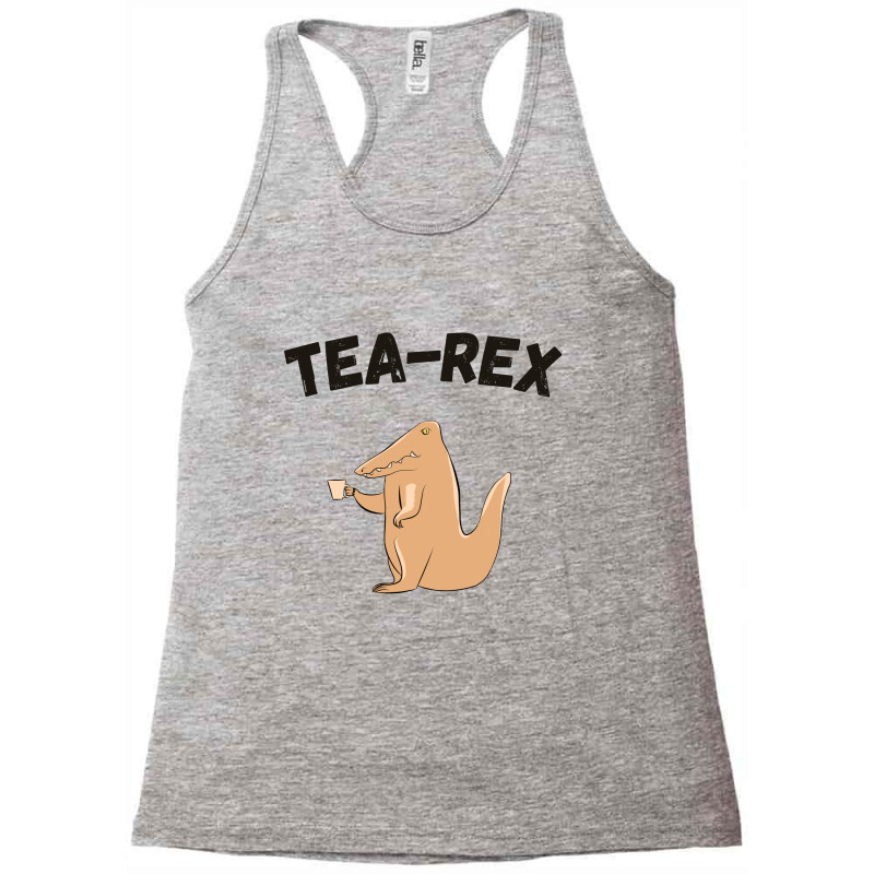 Tea Rex Illustration Racerback Tank | Artistshot