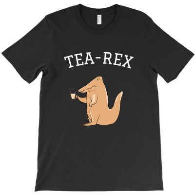 Tea Rex T-shirt Designed By Thiago Gomes Do Nascimento