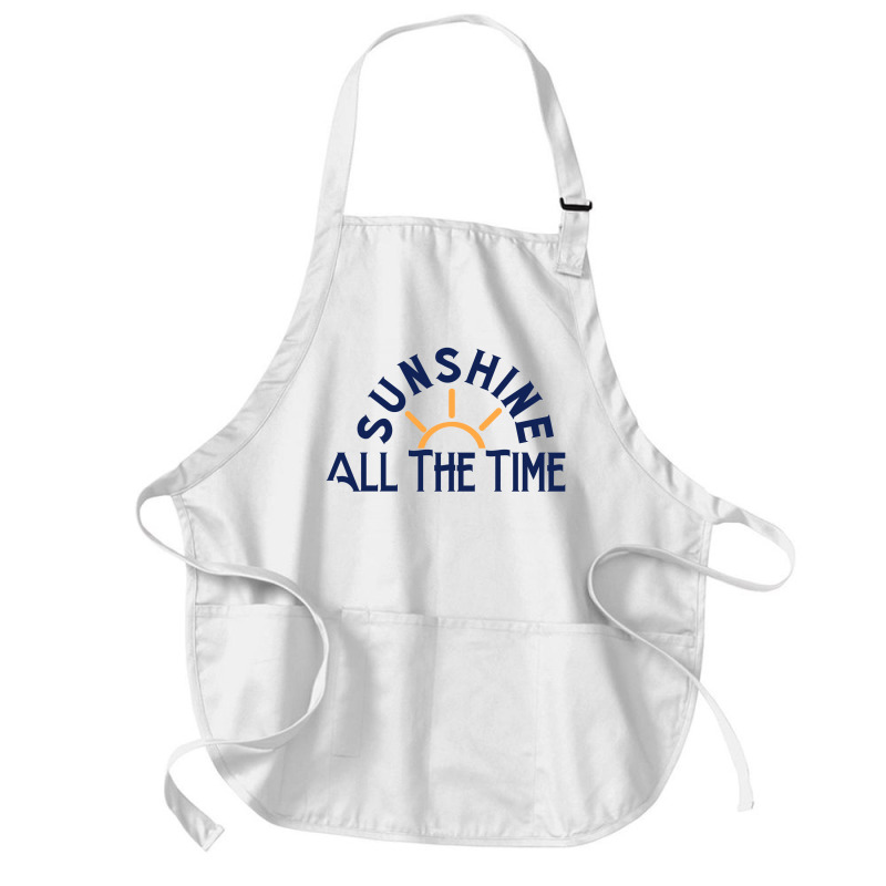 Sunshine All The Time Copy Medium-length Apron | Artistshot