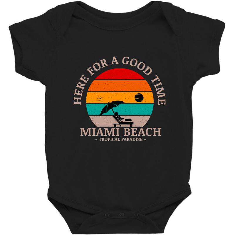 Tropical Paradise Baby Bodysuit by Chiks | Artistshot