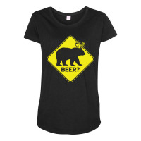 Beer Maternity Scoop Neck T-shirt | Artistshot