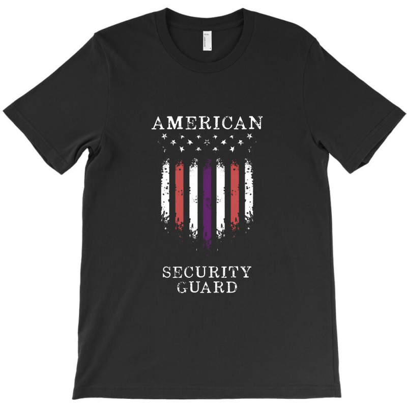 Security Guard Officer Thin Purple Line T-shirt | Artistshot