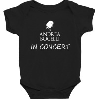 Concert Andrea Bocelli Musician Baby Bodysuit | Artistshot