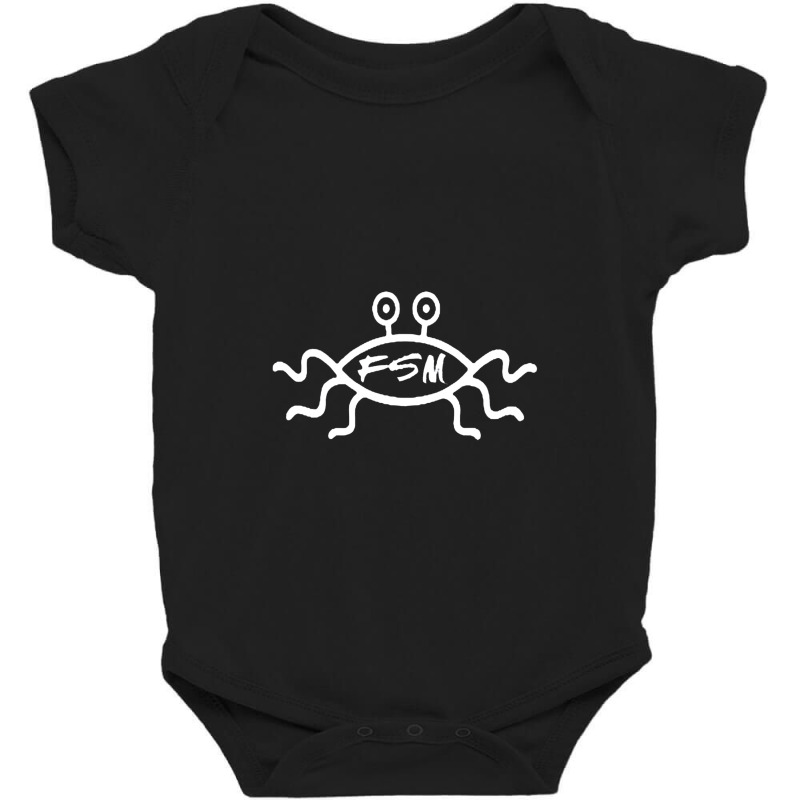 Fsm Flying Spaghetti Monster Afterlife Pastafarian Atheist Baby Bodysuit by kabelistrik | Artistshot