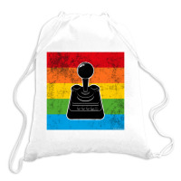 Sevensquared The C64 Joystick Drawstring Bags | Artistshot