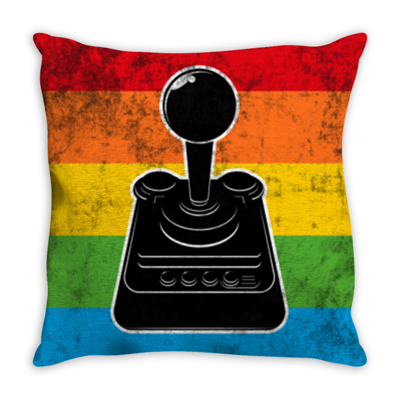 Sevensquared The C64 Joystick Throw Pillow | Artistshot