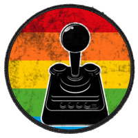 Sevensquared The C64 Joystick Round Patch | Artistshot