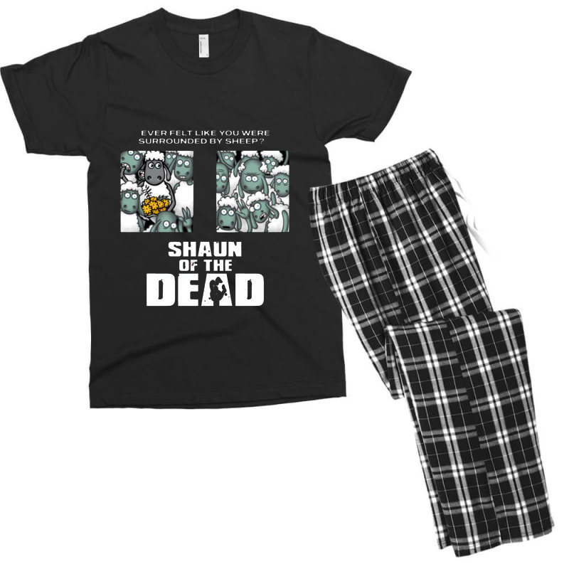 Shaun Of The Dead Men's T-shirt Pajama Set | Artistshot