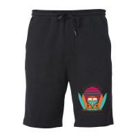 California Surfing Paradise Fleece Short | Artistshot