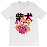 Shiba Noodles T-shirt | Artistshot